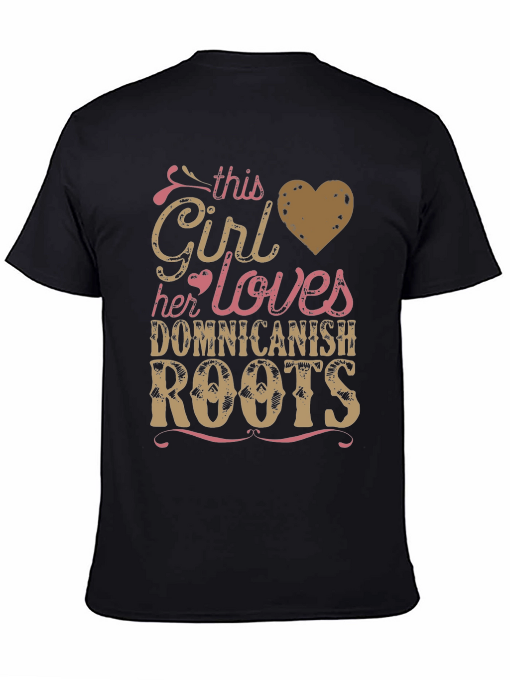 Dominican Roots Girls T-Shirt