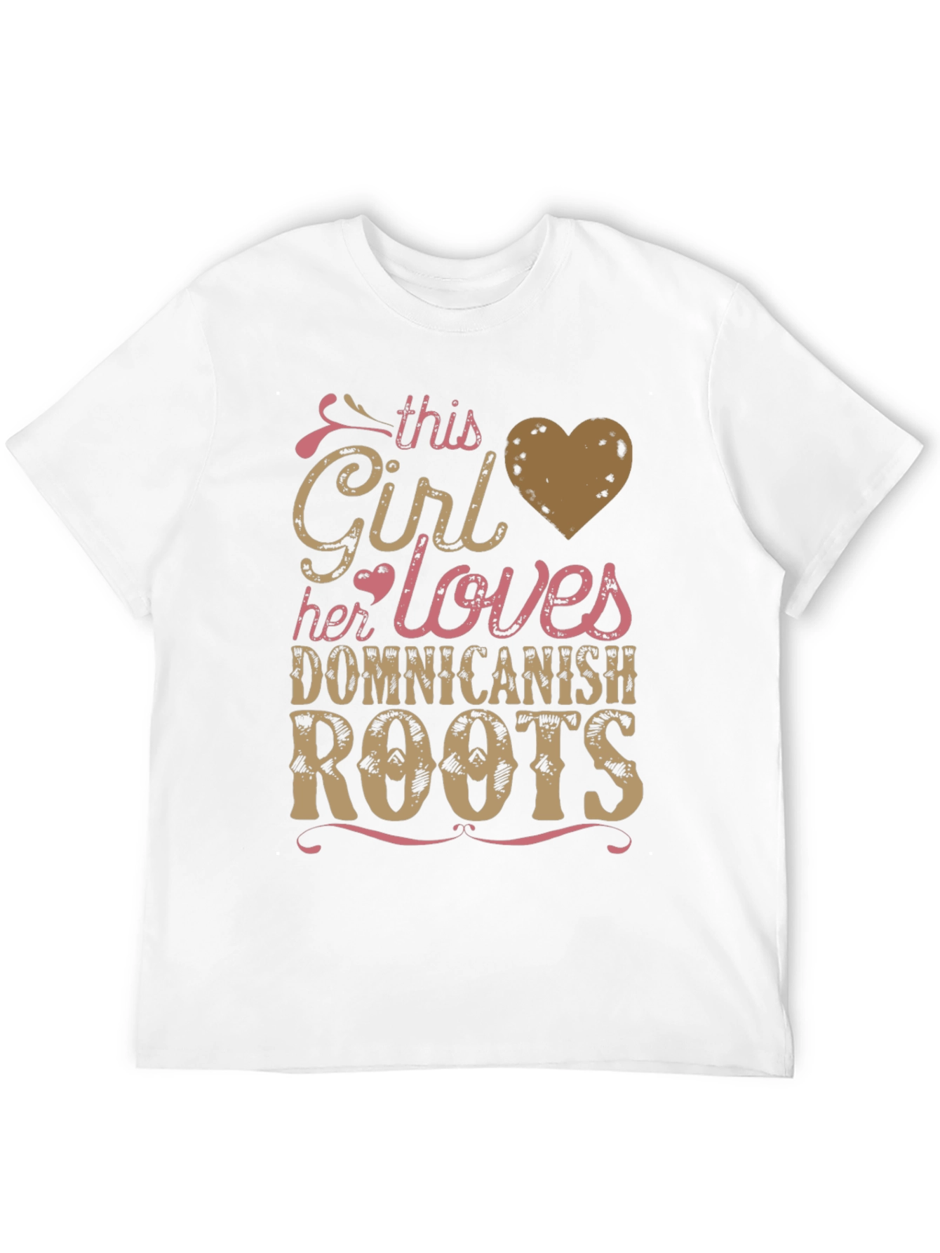Dominican Roots Girls T-Shirt