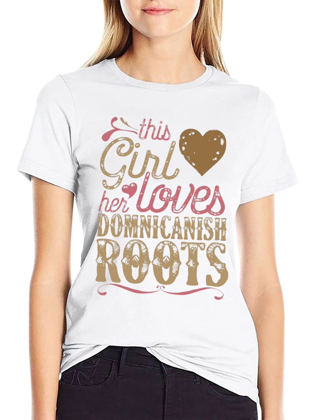 Dominican Roots Girls T-Shirt
