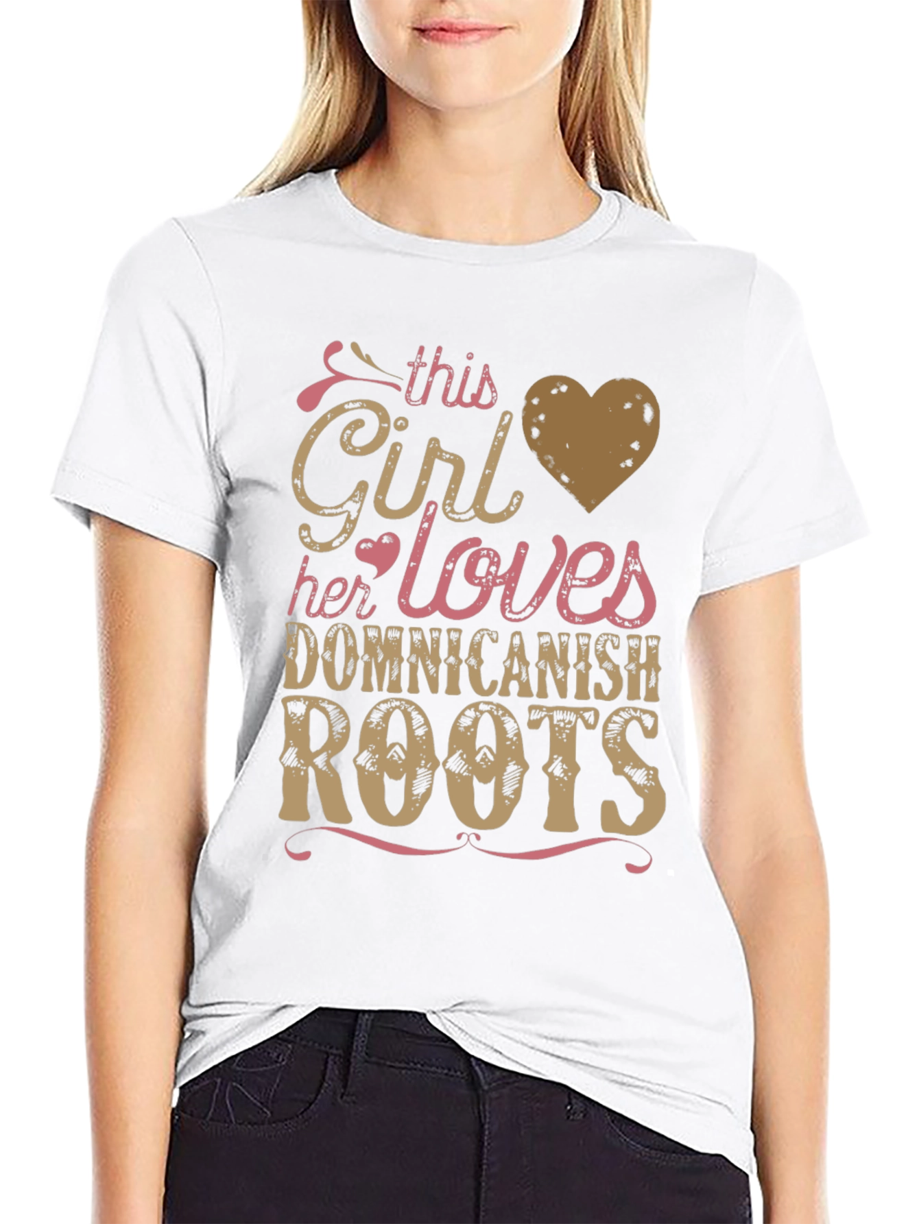 Dominican Roots Girls T-Shirt