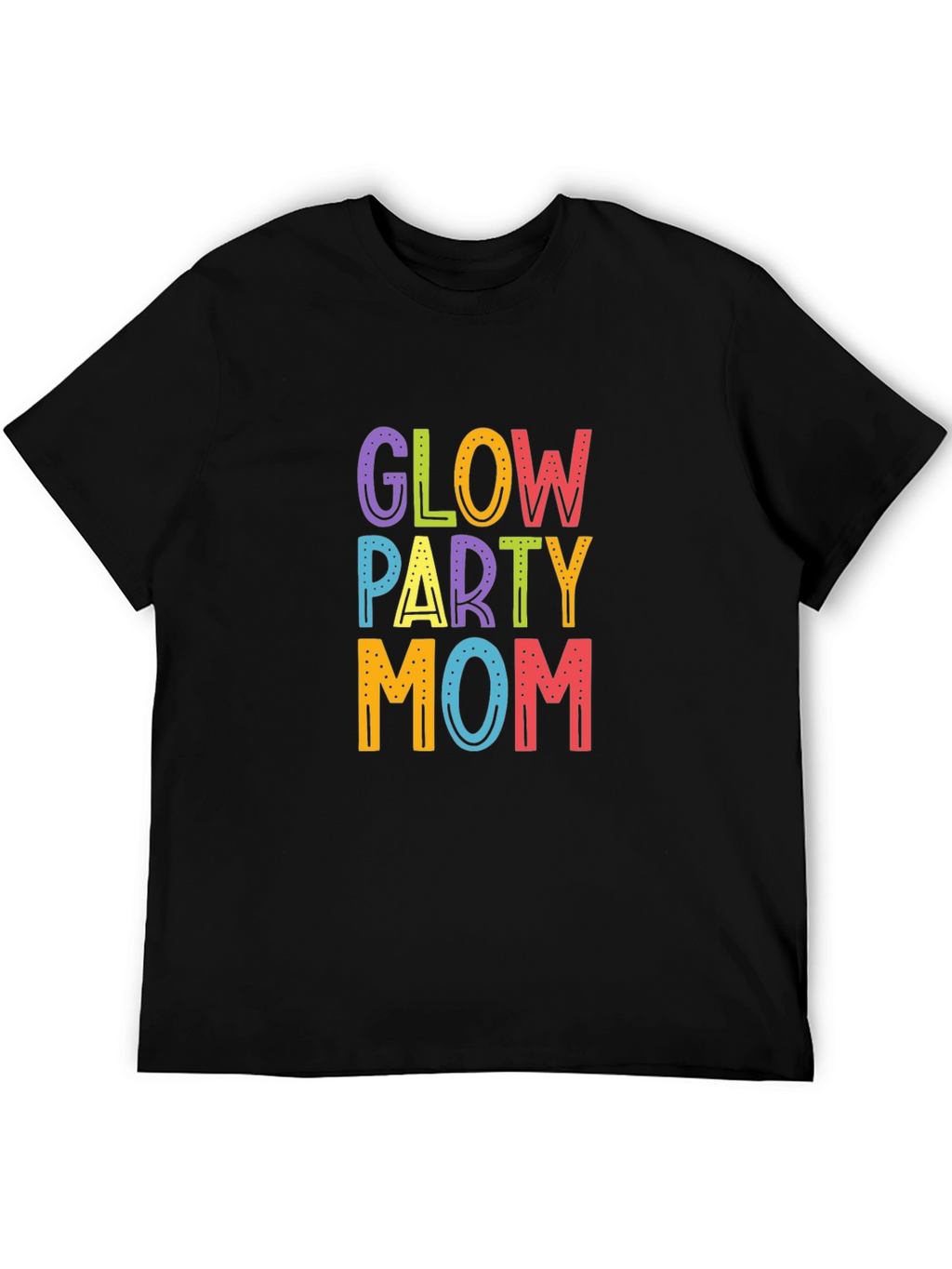 Glow Party Mom Graphic Tee