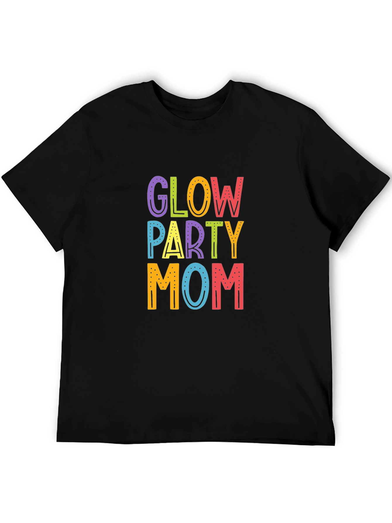 Glow Party Mom Graphic Tee