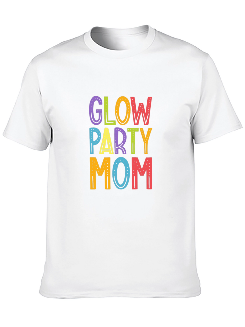 Glow Party Mom Graphic Tee