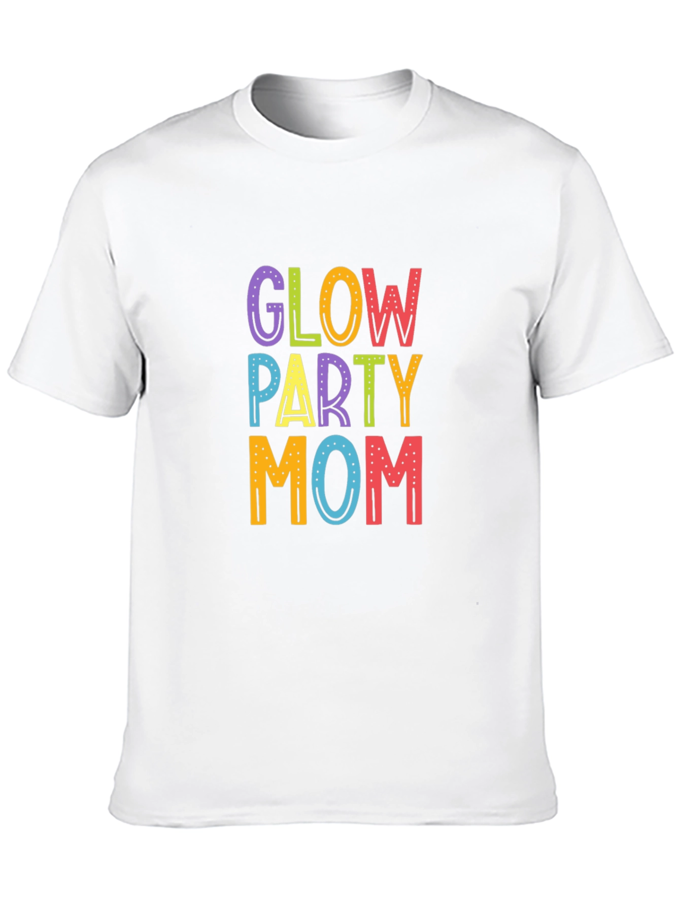 Glow Party Mom Graphic Tee