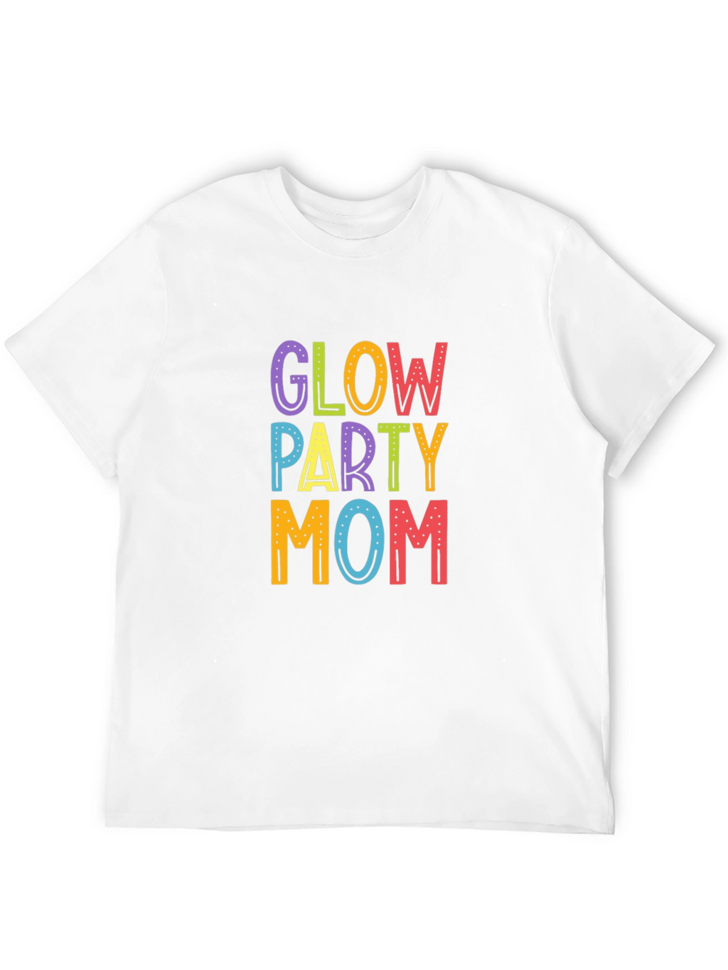 Glow Party Mom Graphic Tee
