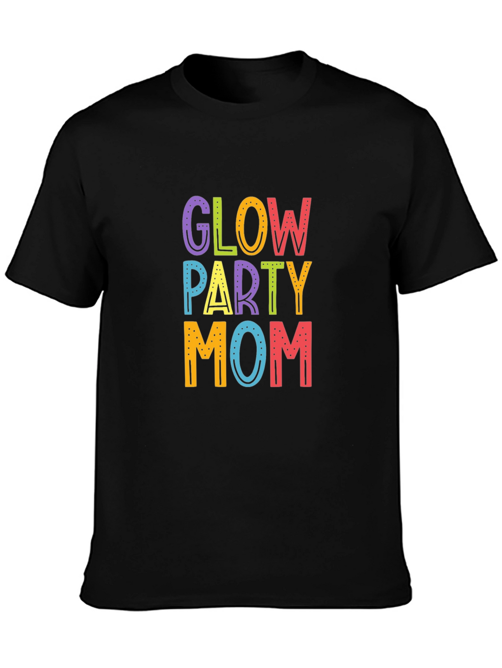 Glow Party Mom Graphic Tee
