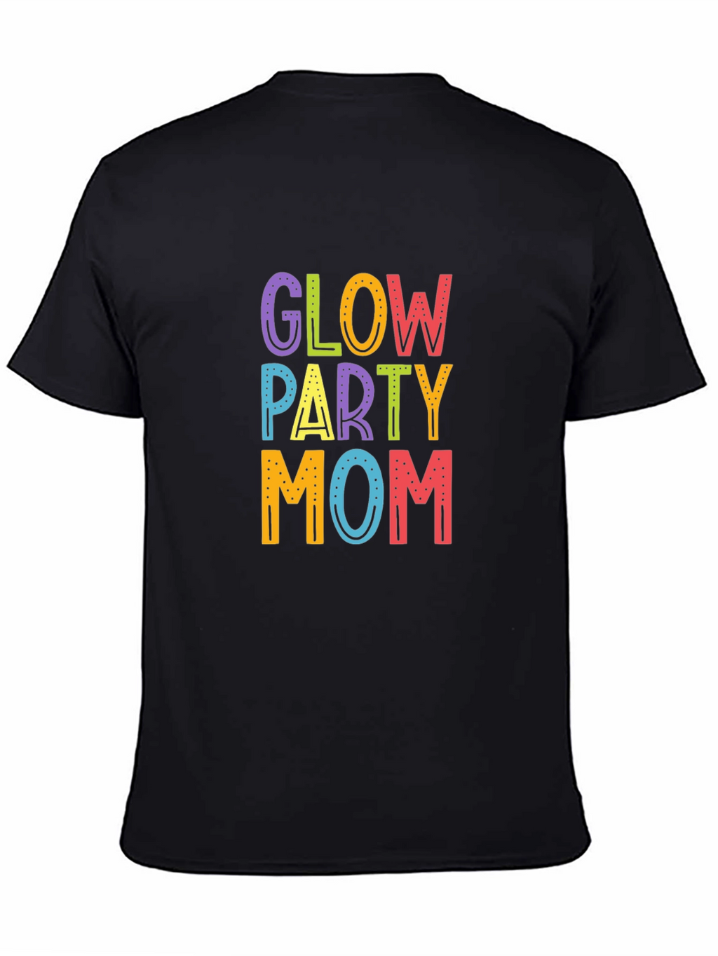 Glow Party Mom Graphic Tee