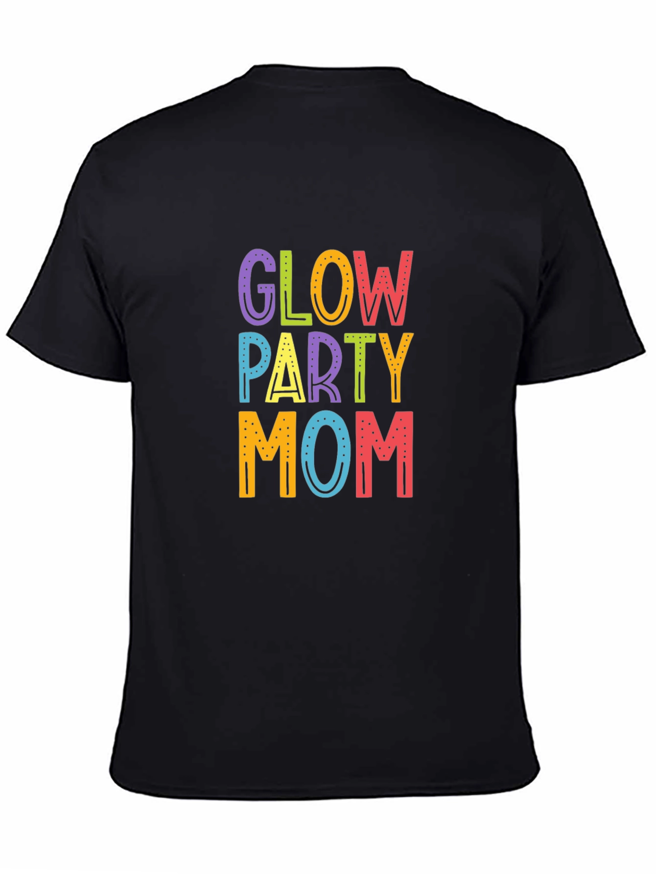 Glow Party Mom Graphic Tee