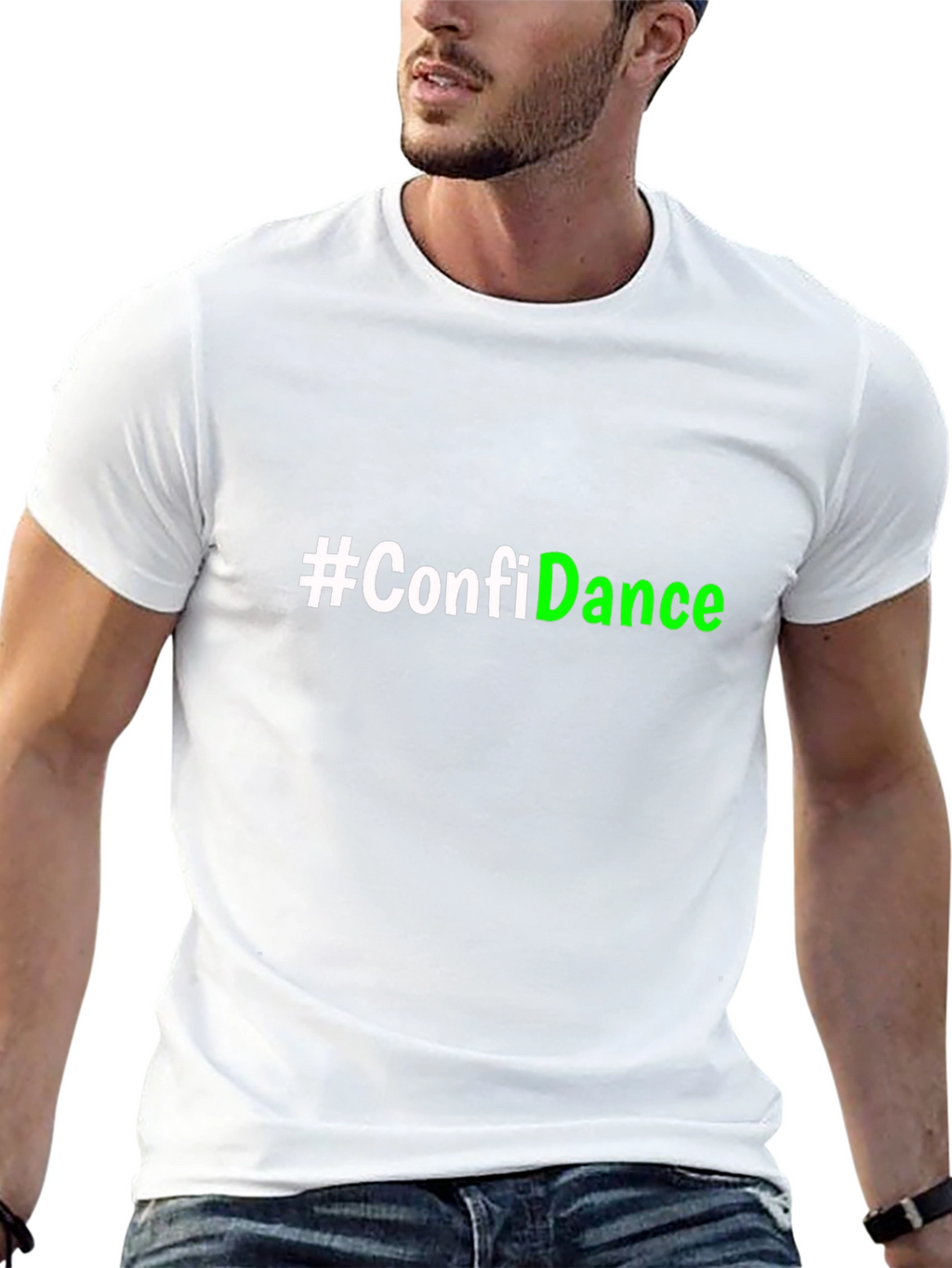 Confidance T-Shirt - Stylish Slogan Tee