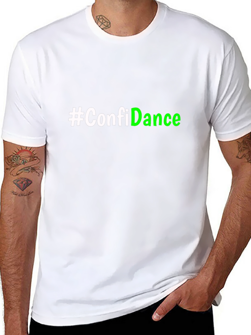 Confidance T-Shirt - Stylish Slogan Tee