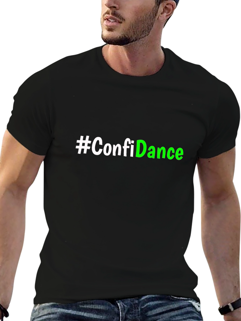 Confidance T-Shirt - Stylish Slogan Tee