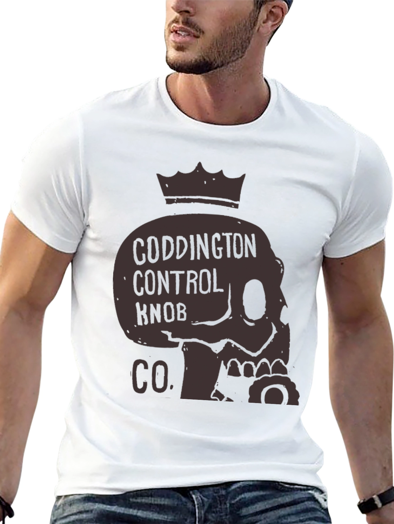 Coddington Control Knob Co. Skull T-Shirt