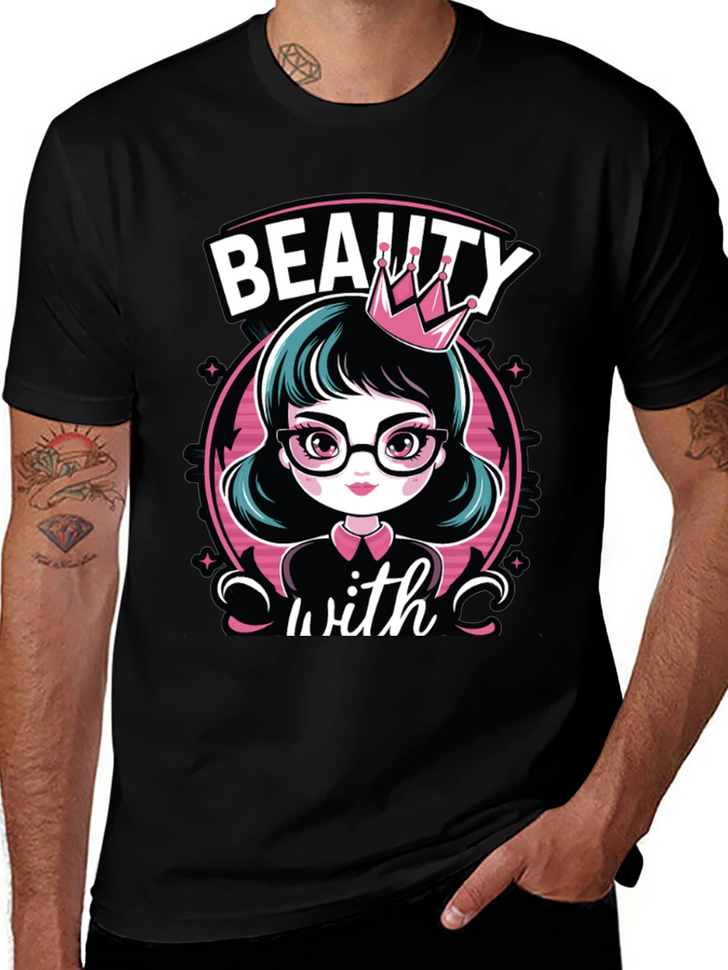 Beauty With Crown T-Shirt