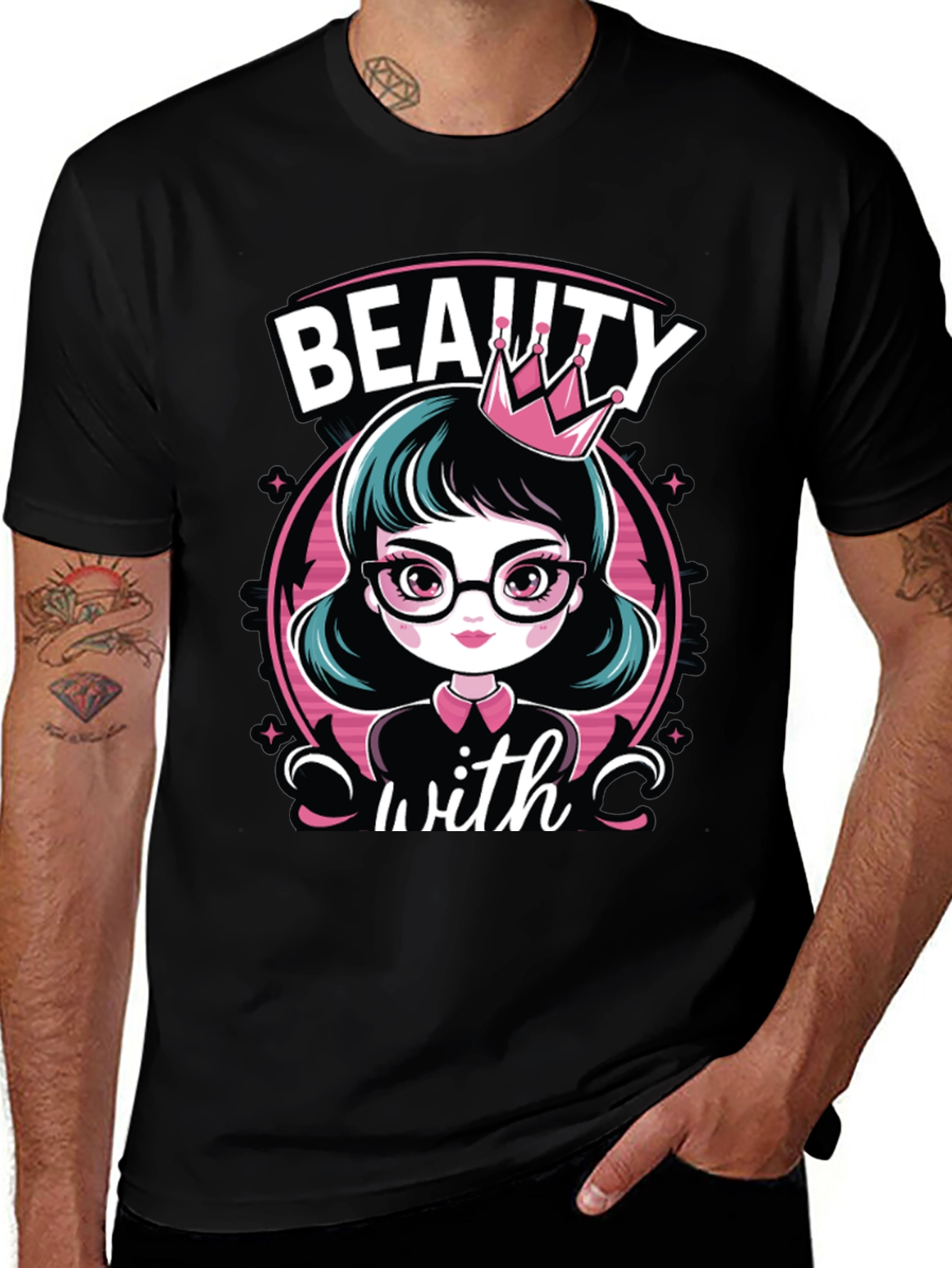 Beauty With Crown T-Shirt