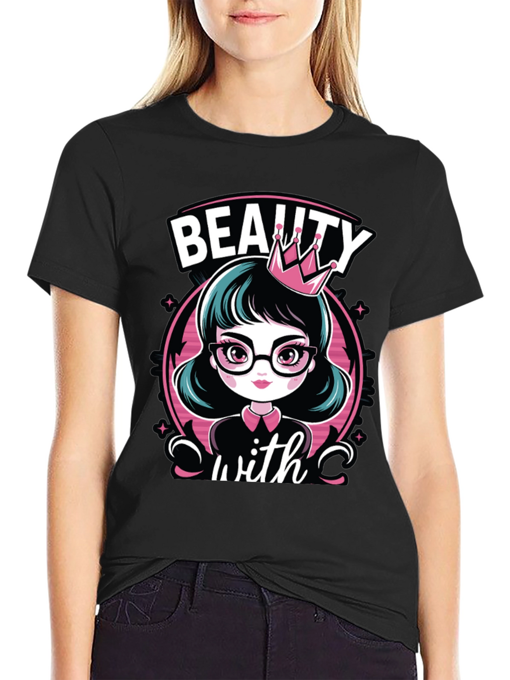 Beauty With Crown T-Shirt