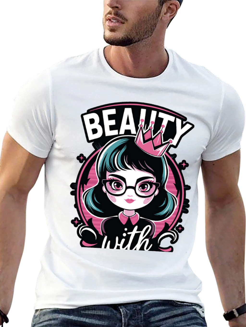 Beauty With Crown T-Shirt