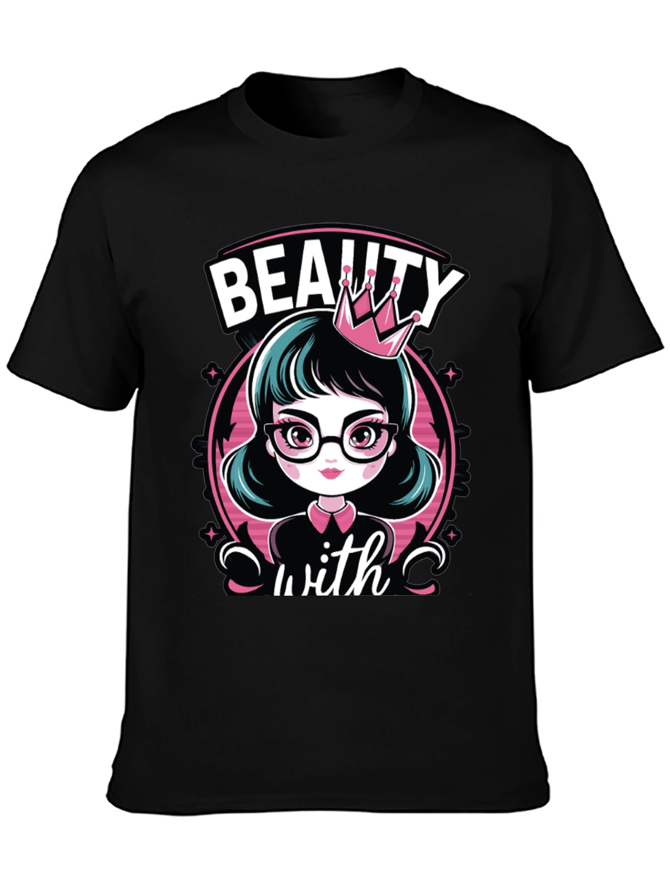 Beauty With Crown T-Shirt