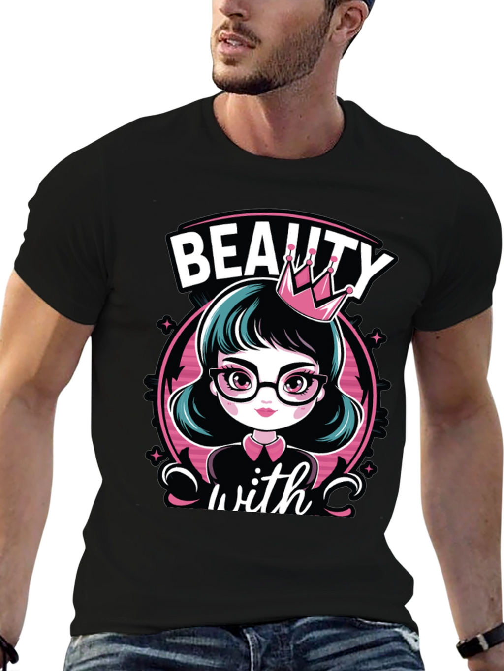 Beauty With Crown T-Shirt