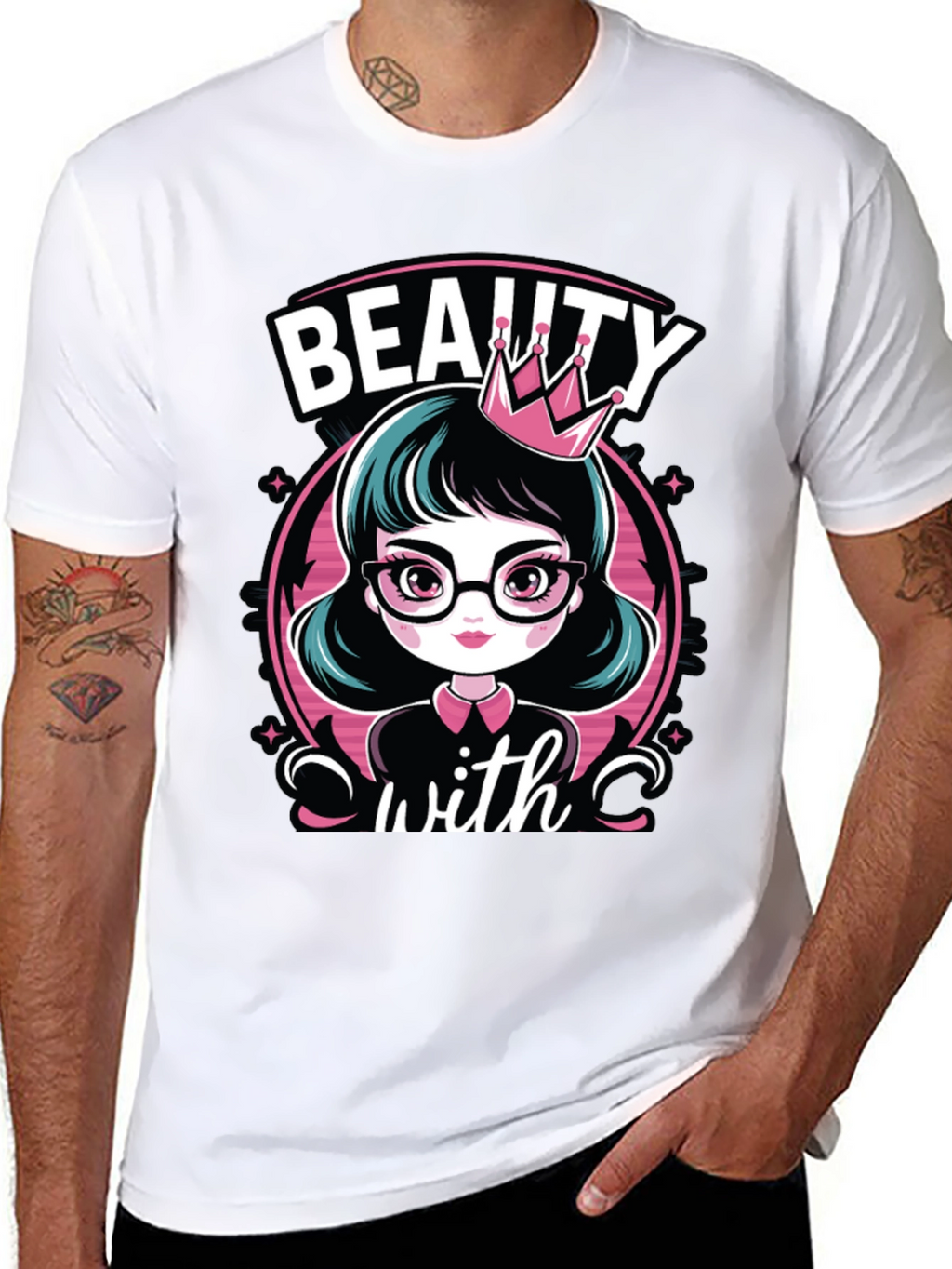 Beauty With Crown T-Shirt