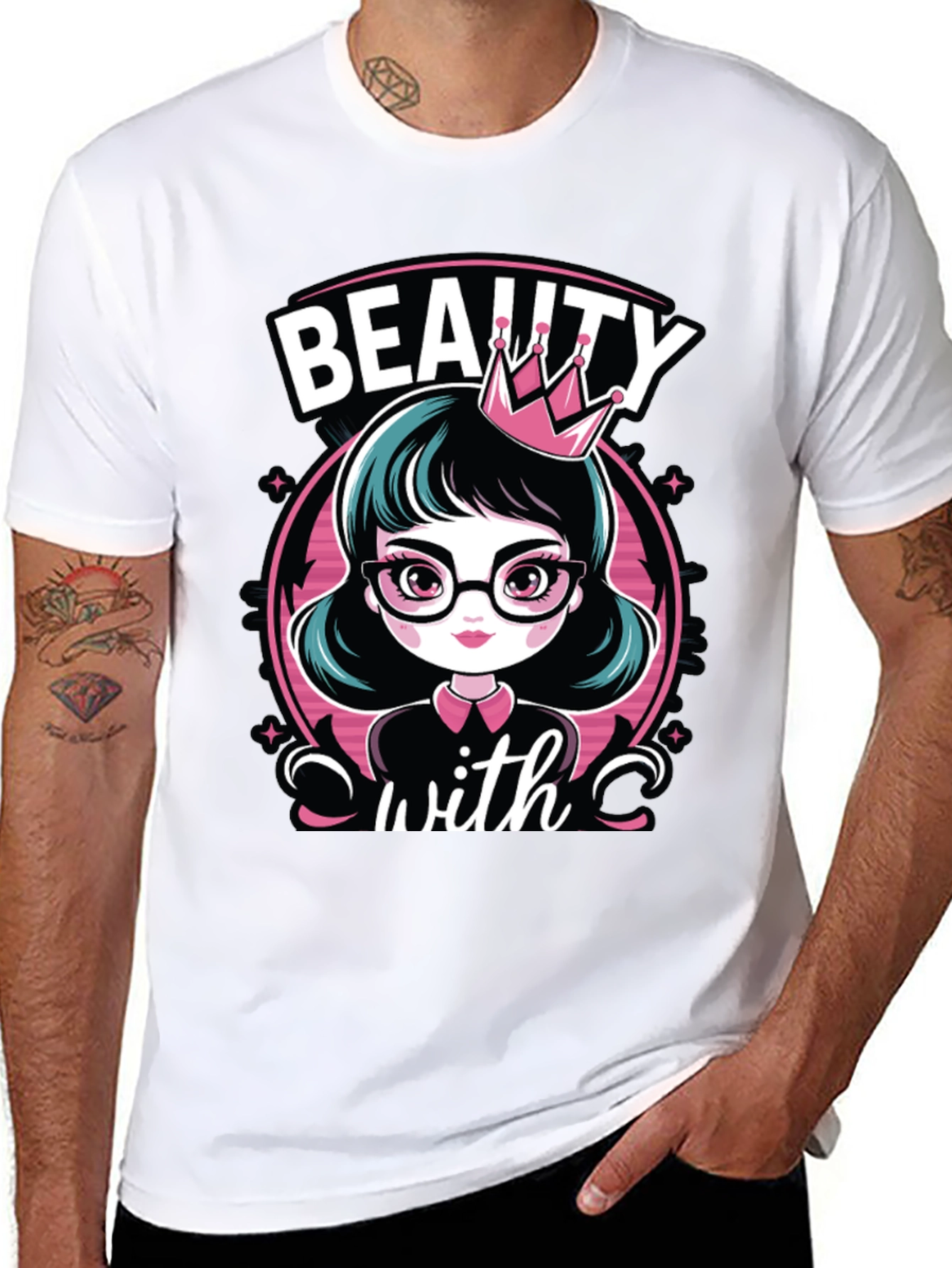 Beauty With Crown T-Shirt