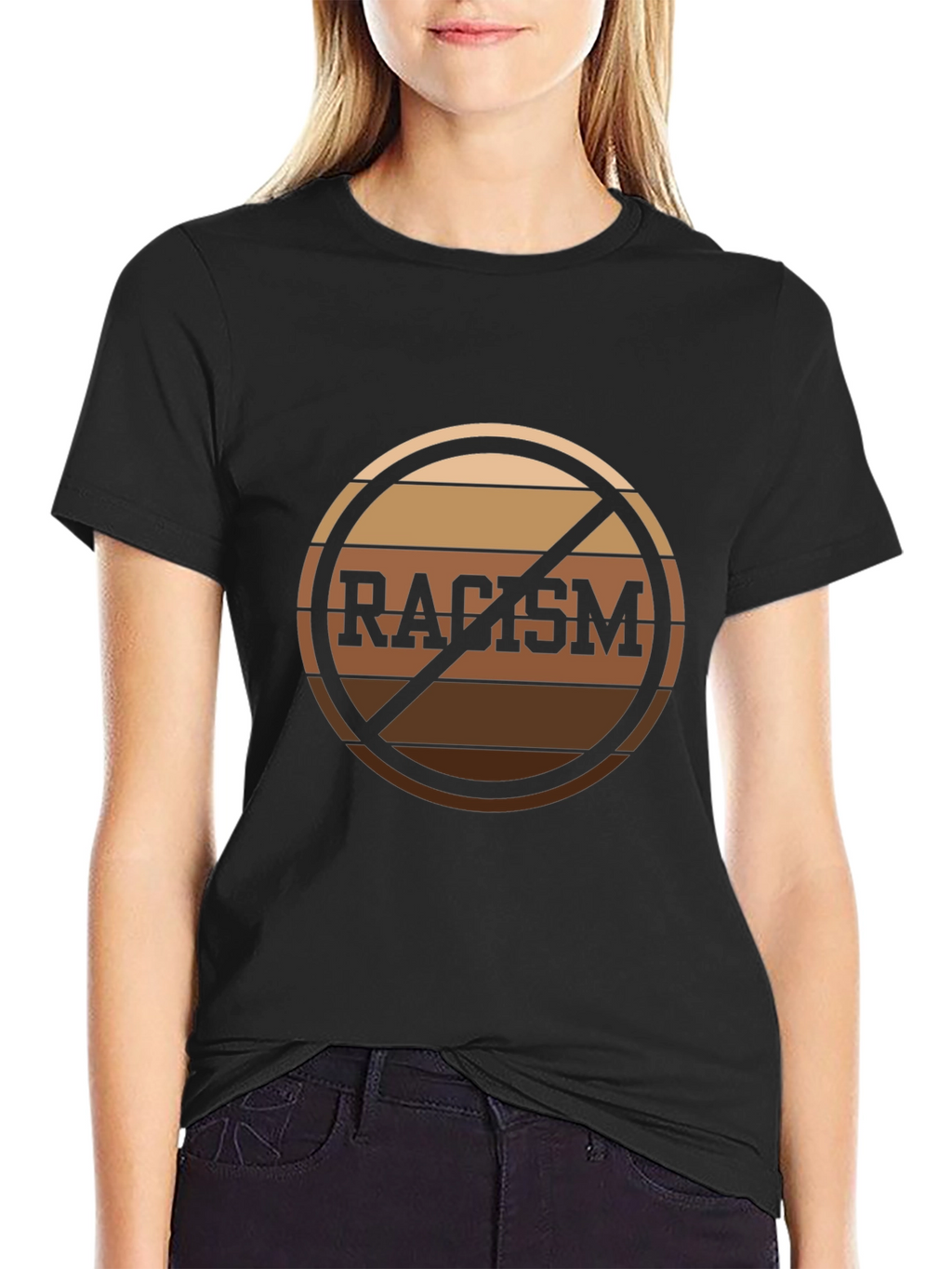 Anti-Racism Graphic T-Shirt - Stand Against Prejudice