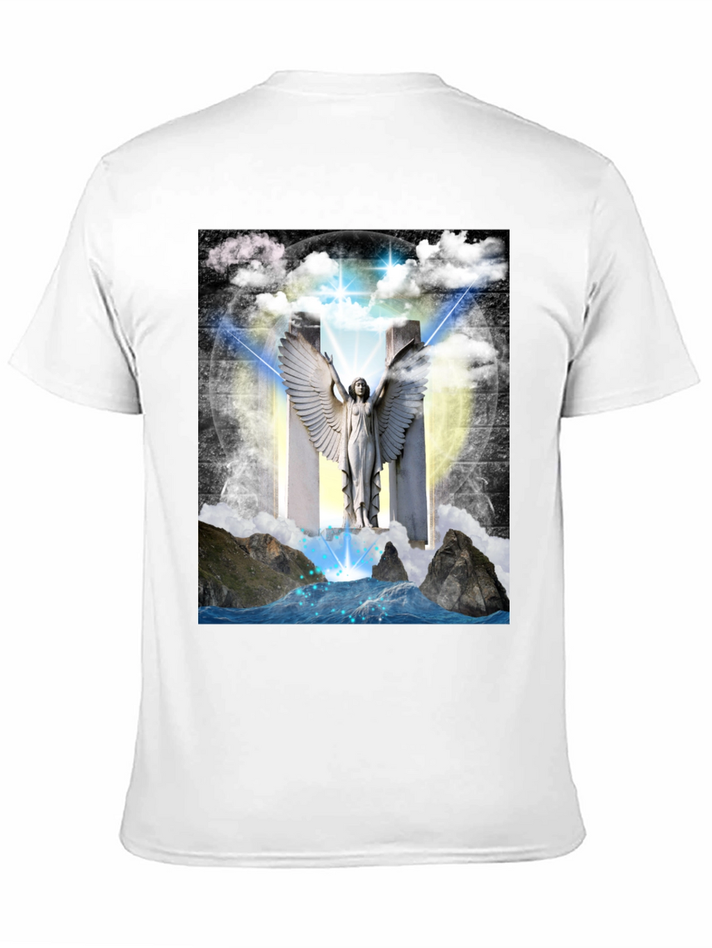 Angel Wings T-Shirt - Spiritual Design