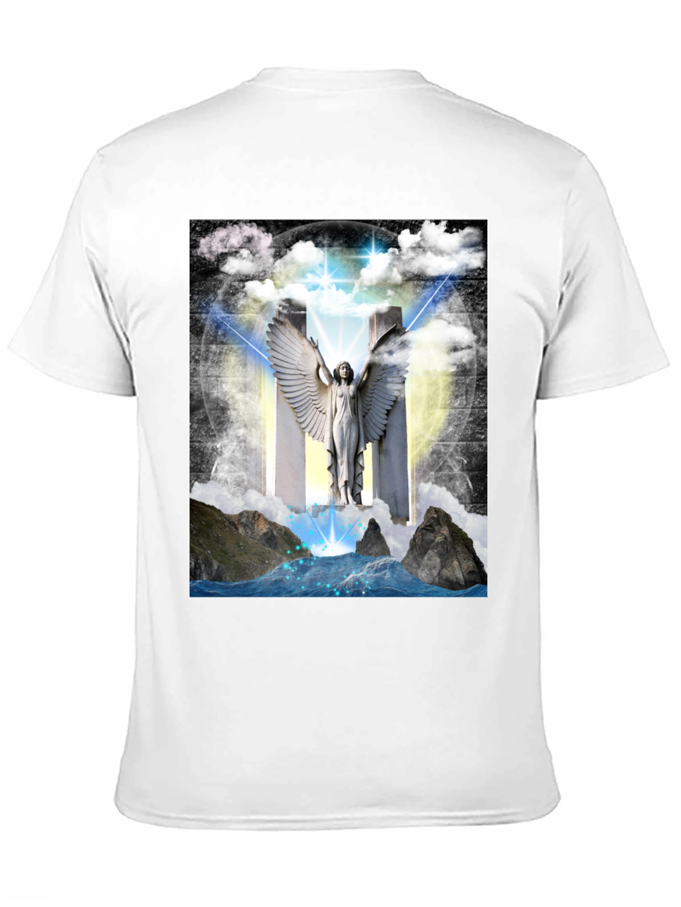 Angel Wings T-Shirt - Spiritual Design