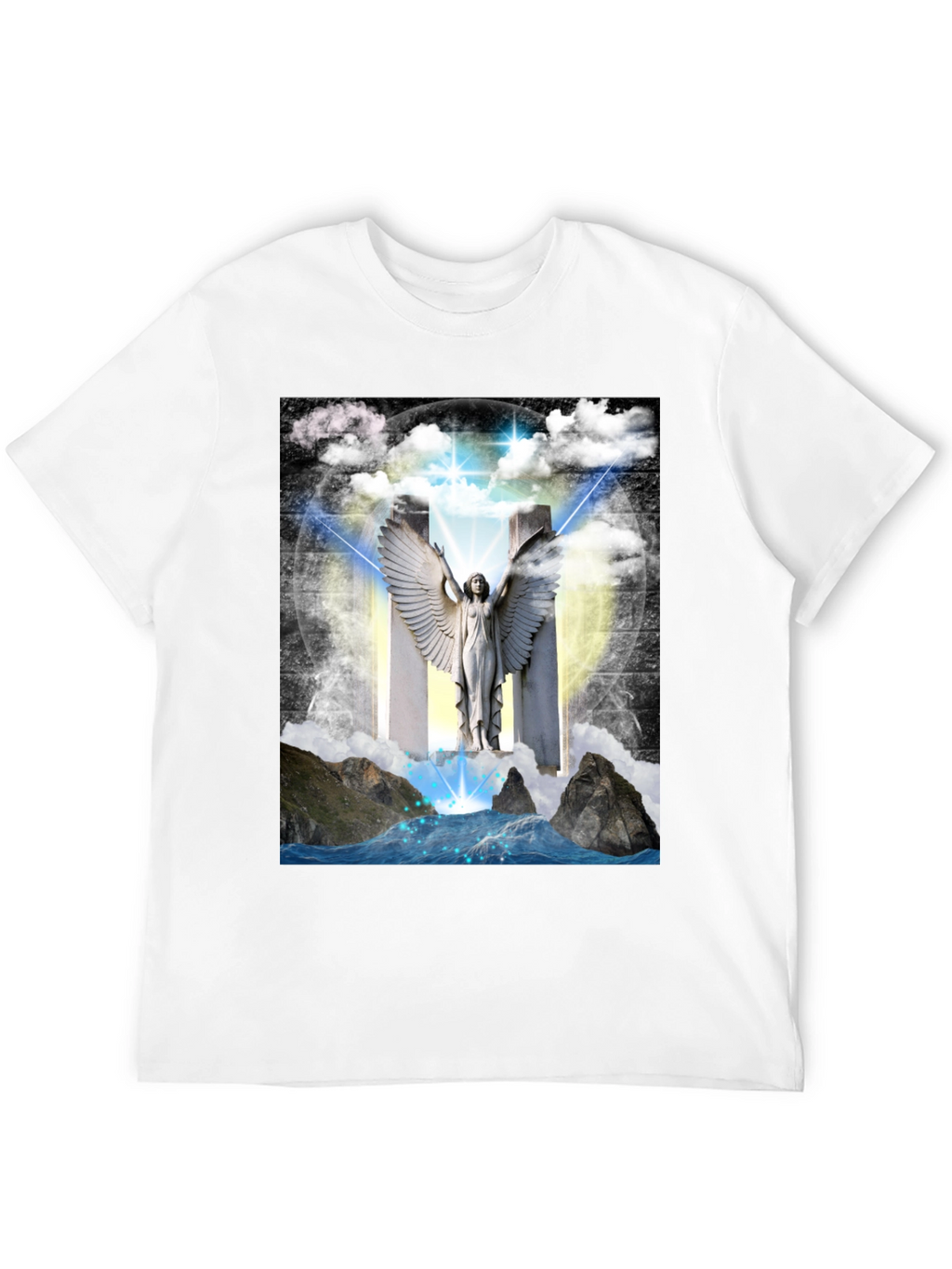 Angel Wings T-Shirt - Spiritual Design