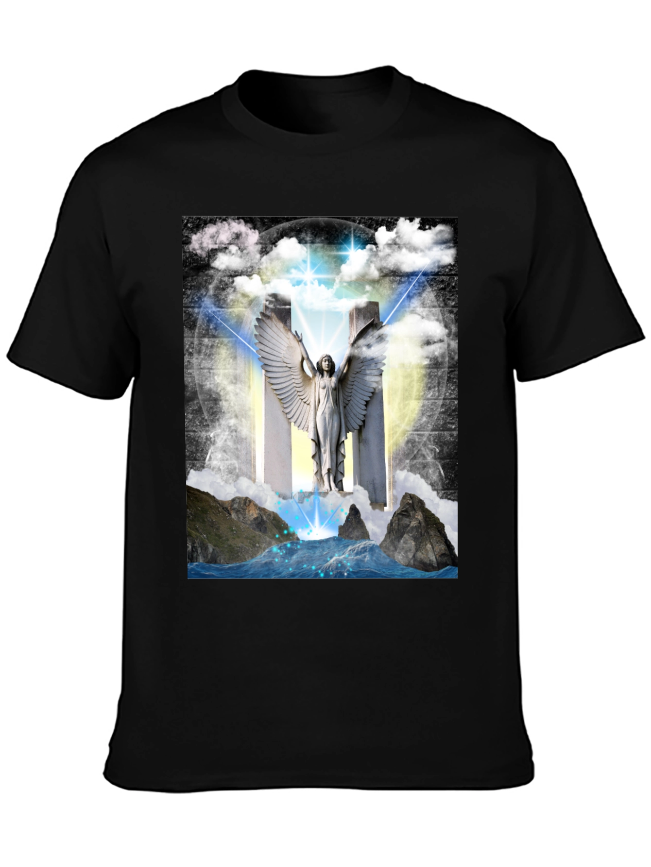Angel Wings T-Shirt - Spiritual Design