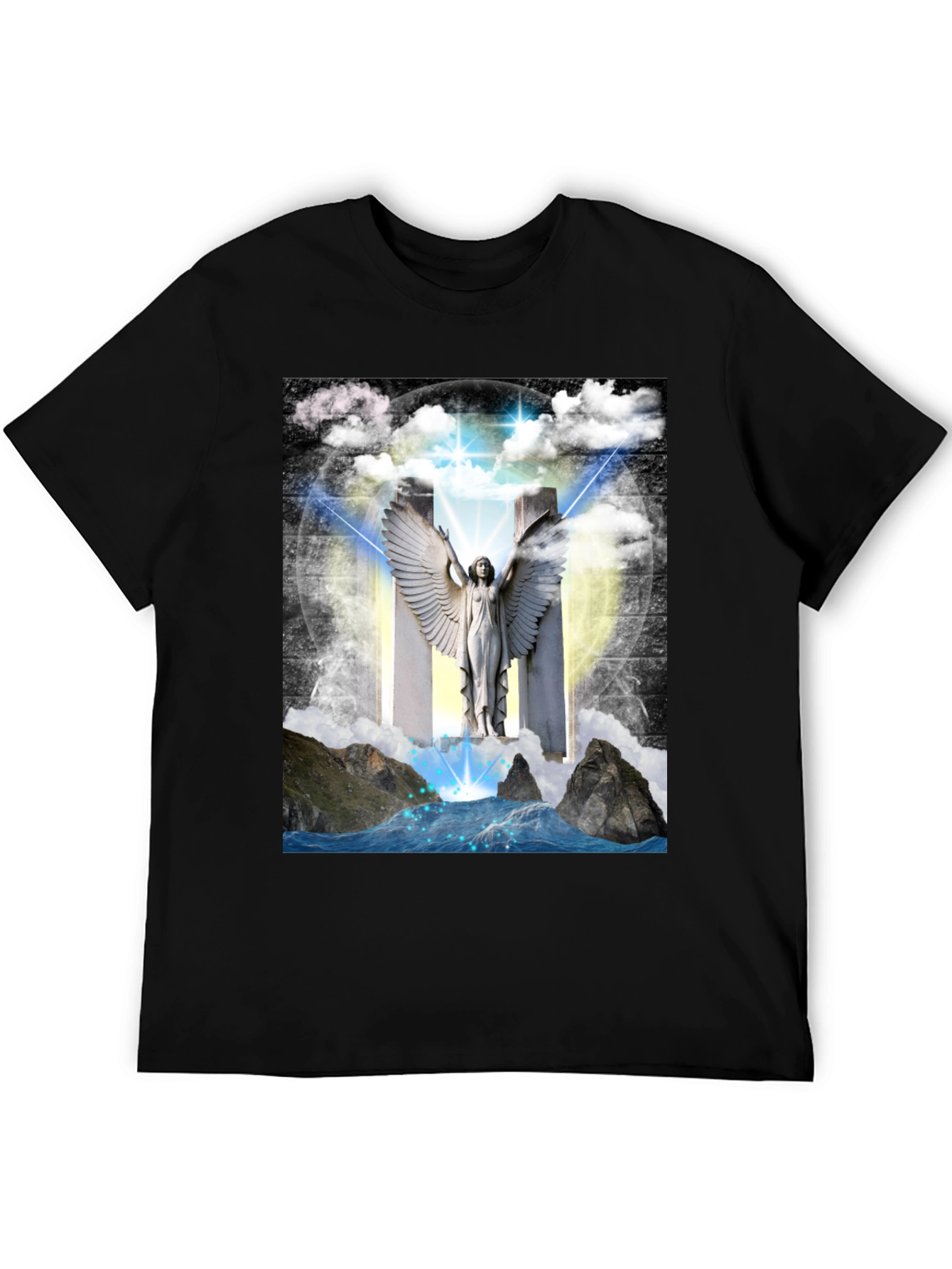 Angel Wings T-Shirt - Spiritual Design