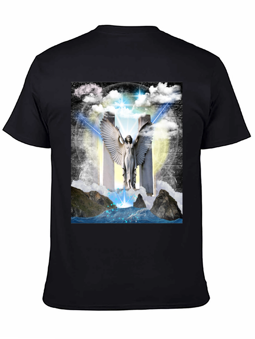 Angel Wings T-Shirt - Spiritual Design