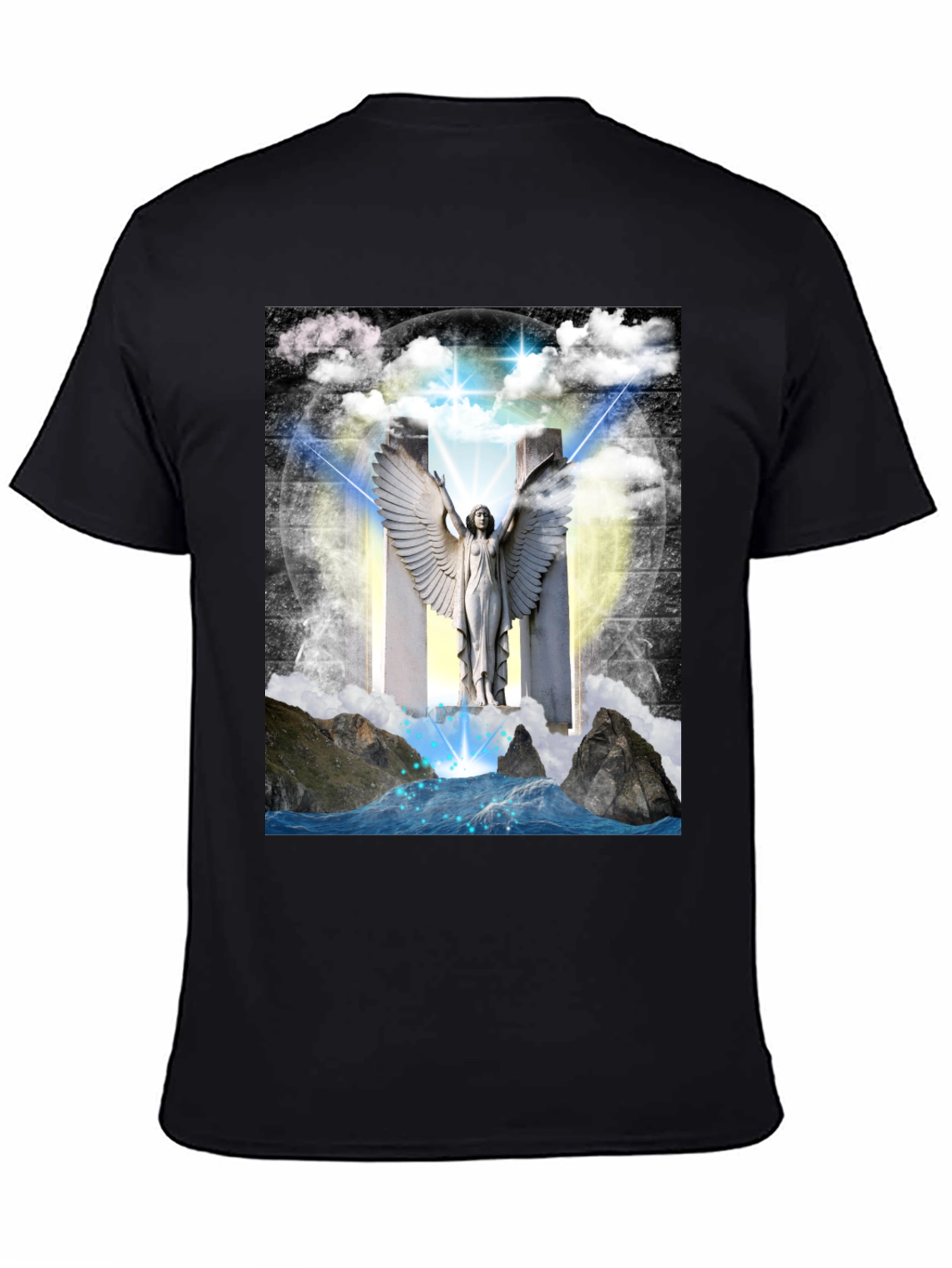 Angel Wings T-Shirt - Spiritual Design