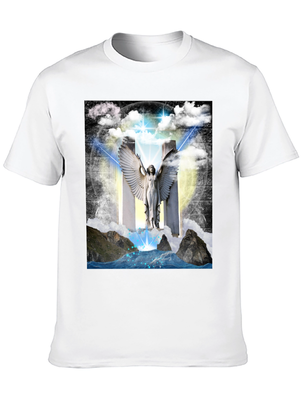 Angel Wings T-Shirt - Spiritual Design