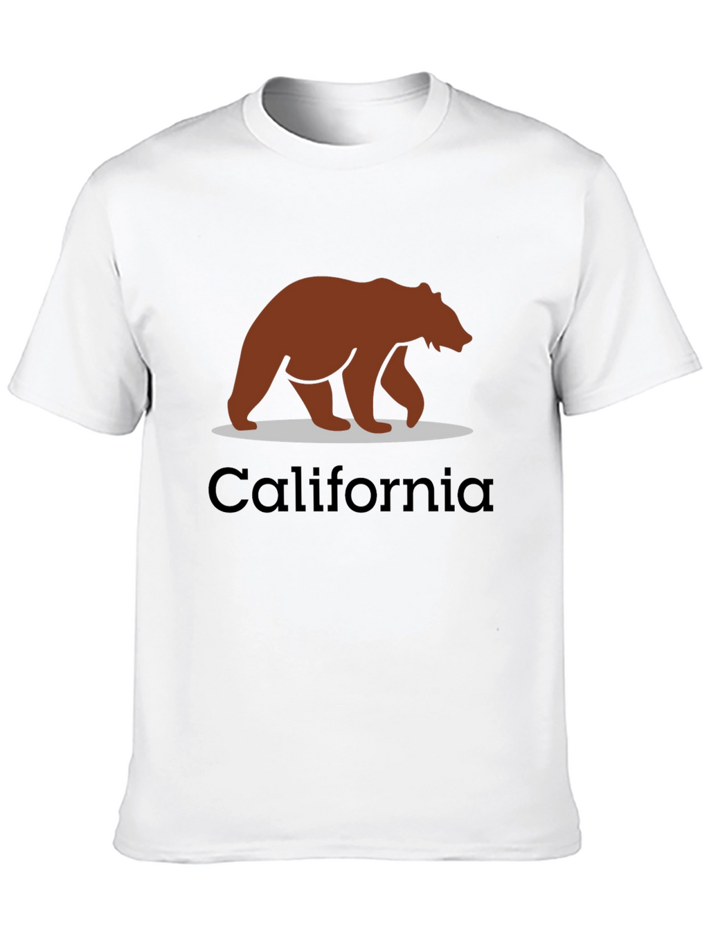 California Bear Graphic Tee - Black
