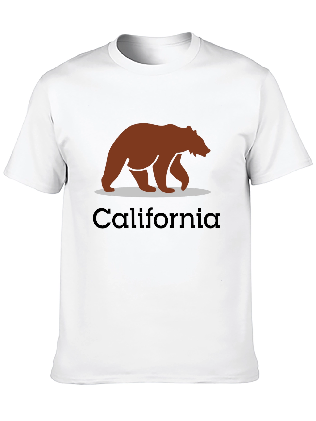 California Bear Graphic Tee - Black