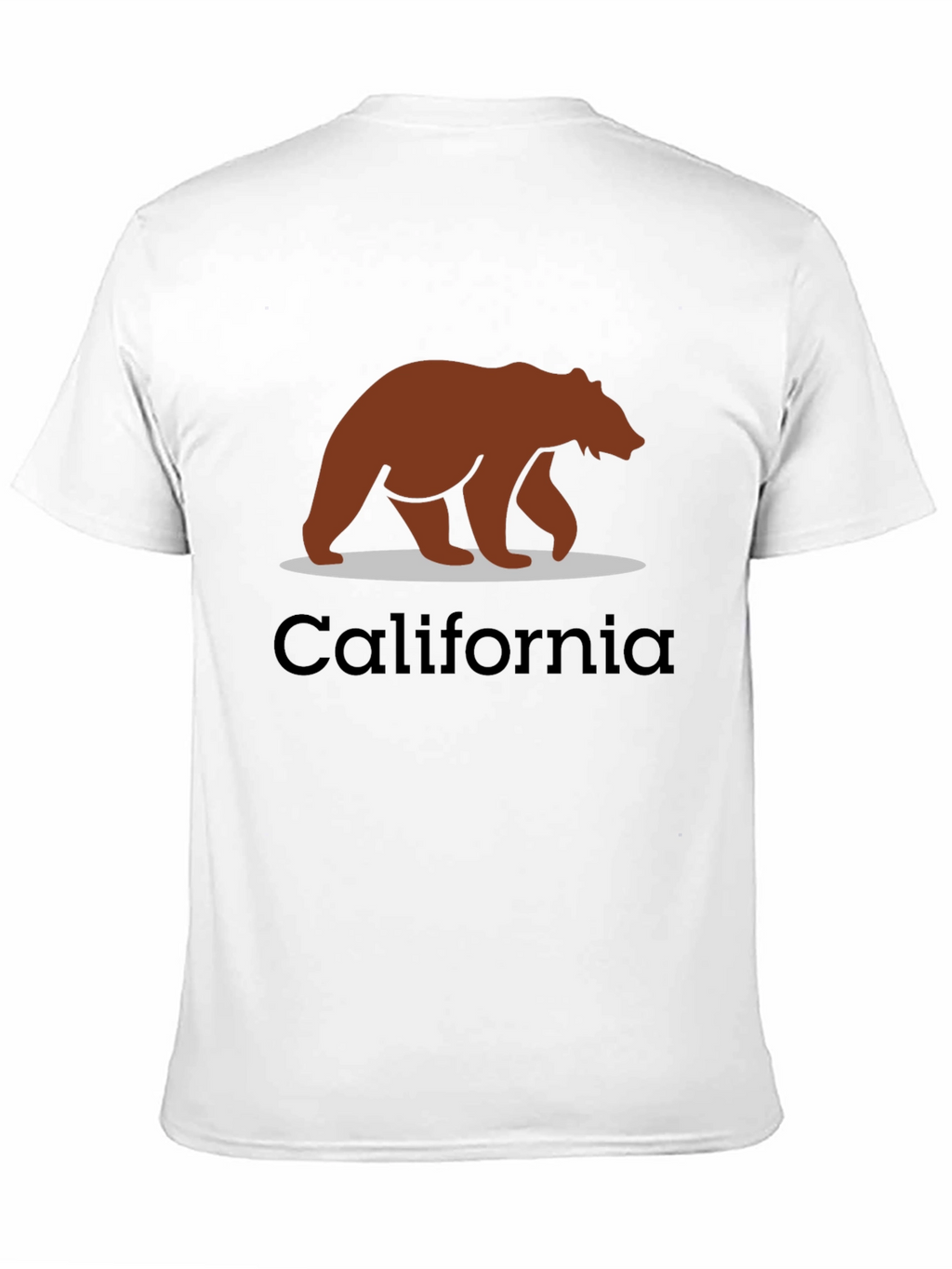 California Bear Graphic Tee - Black