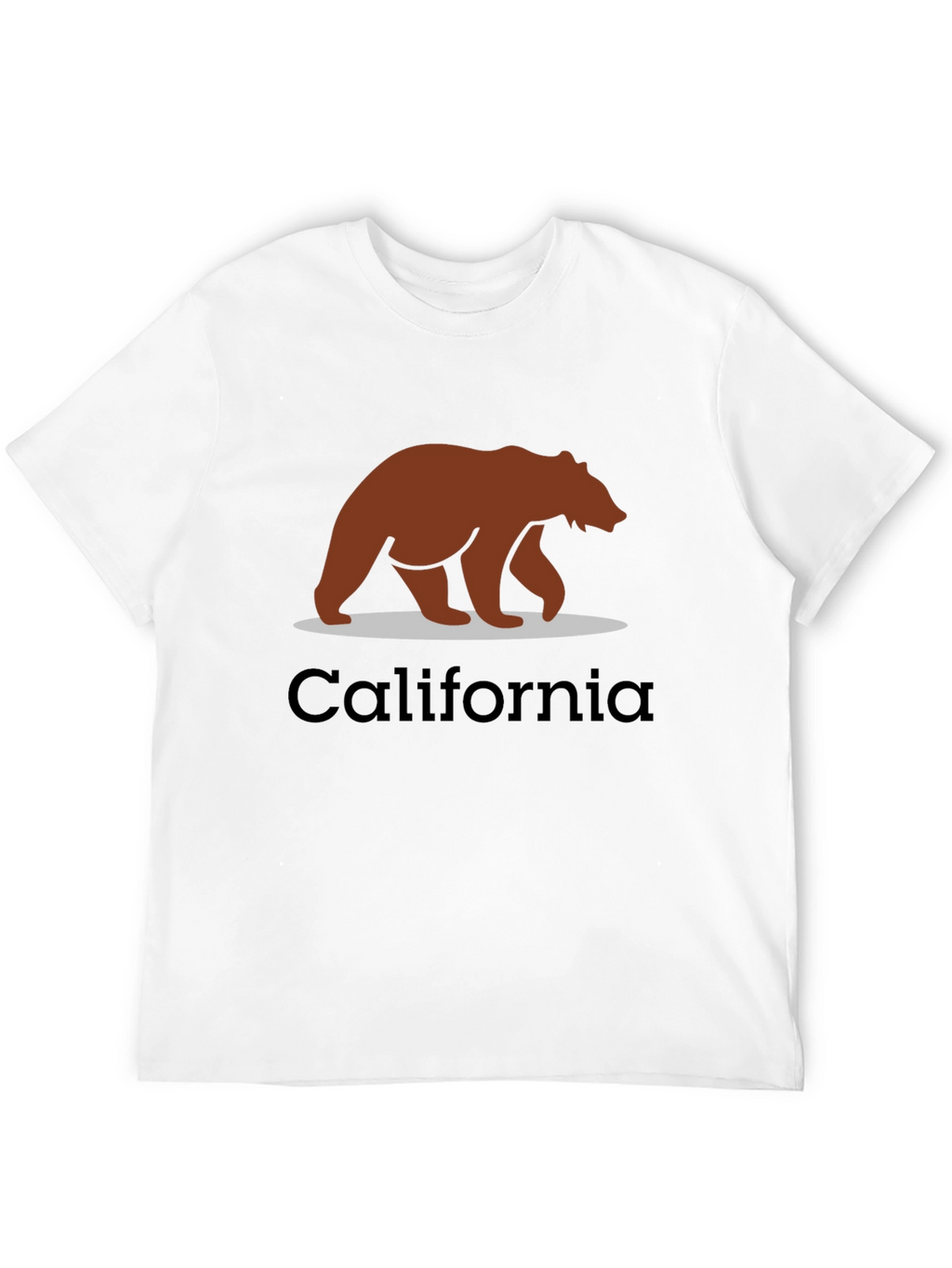 California Bear Graphic Tee - Black