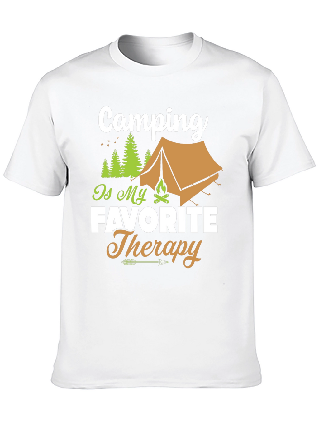Camping is My Favorite Therapy T-Shirt