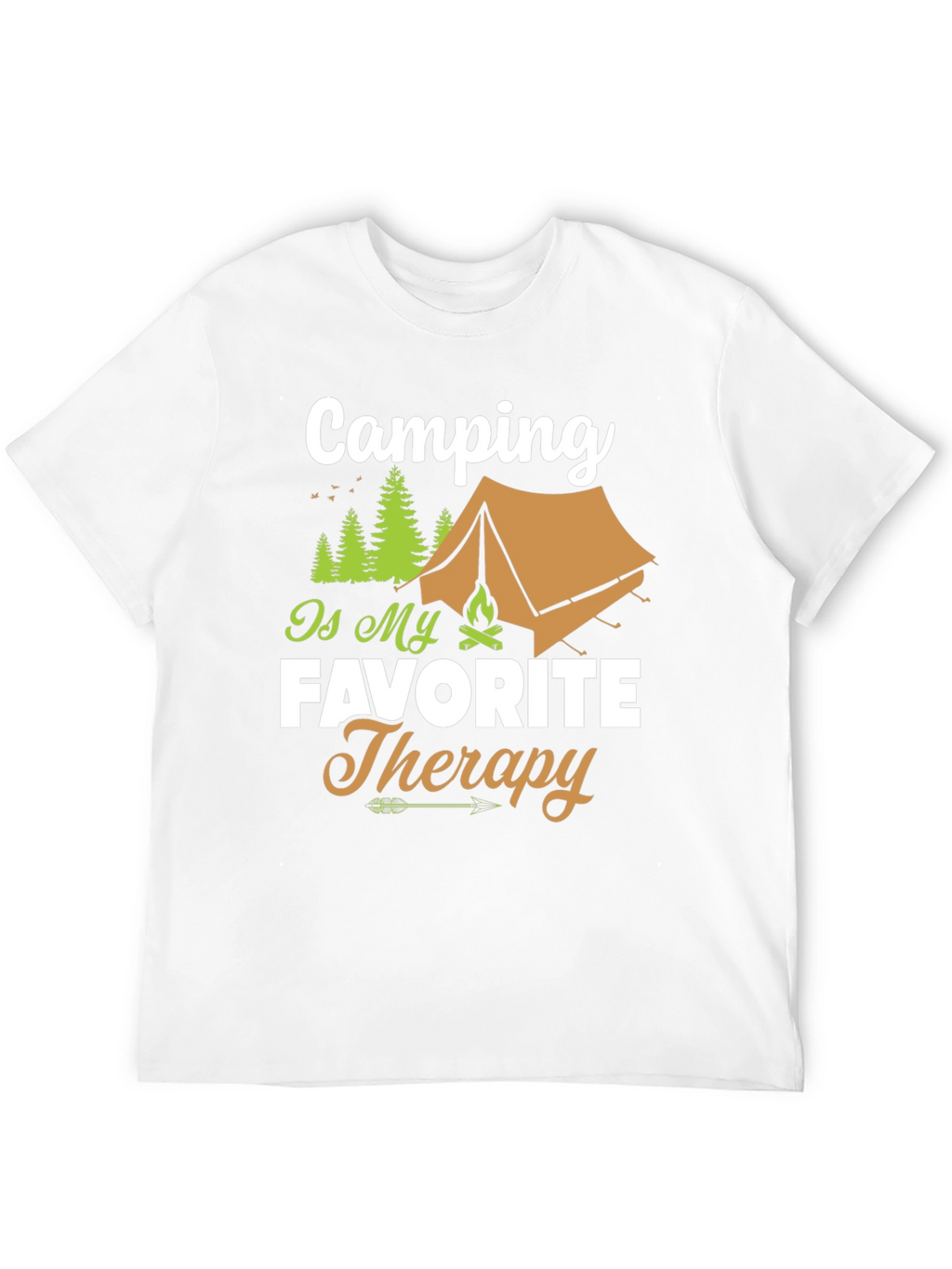 Camping is My Favorite Therapy T-Shirt