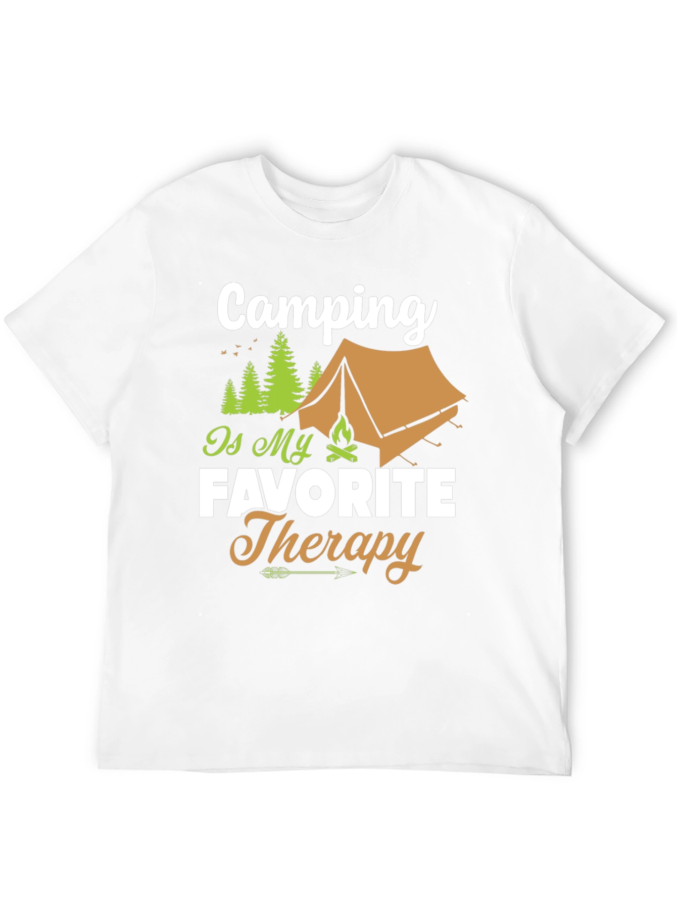 Camping is My Favorite Therapy T-Shirt