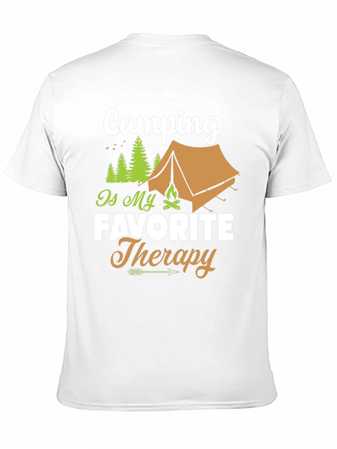 Camping is My Favorite Therapy T-Shirt