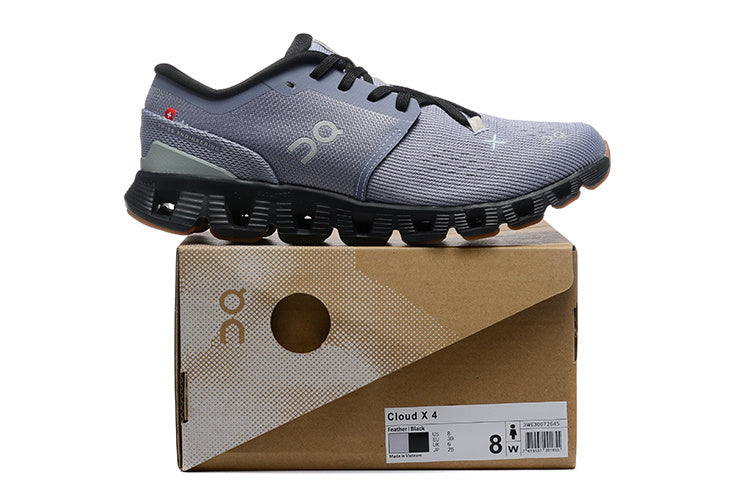 On Running Cloud X 4 Feather/Black