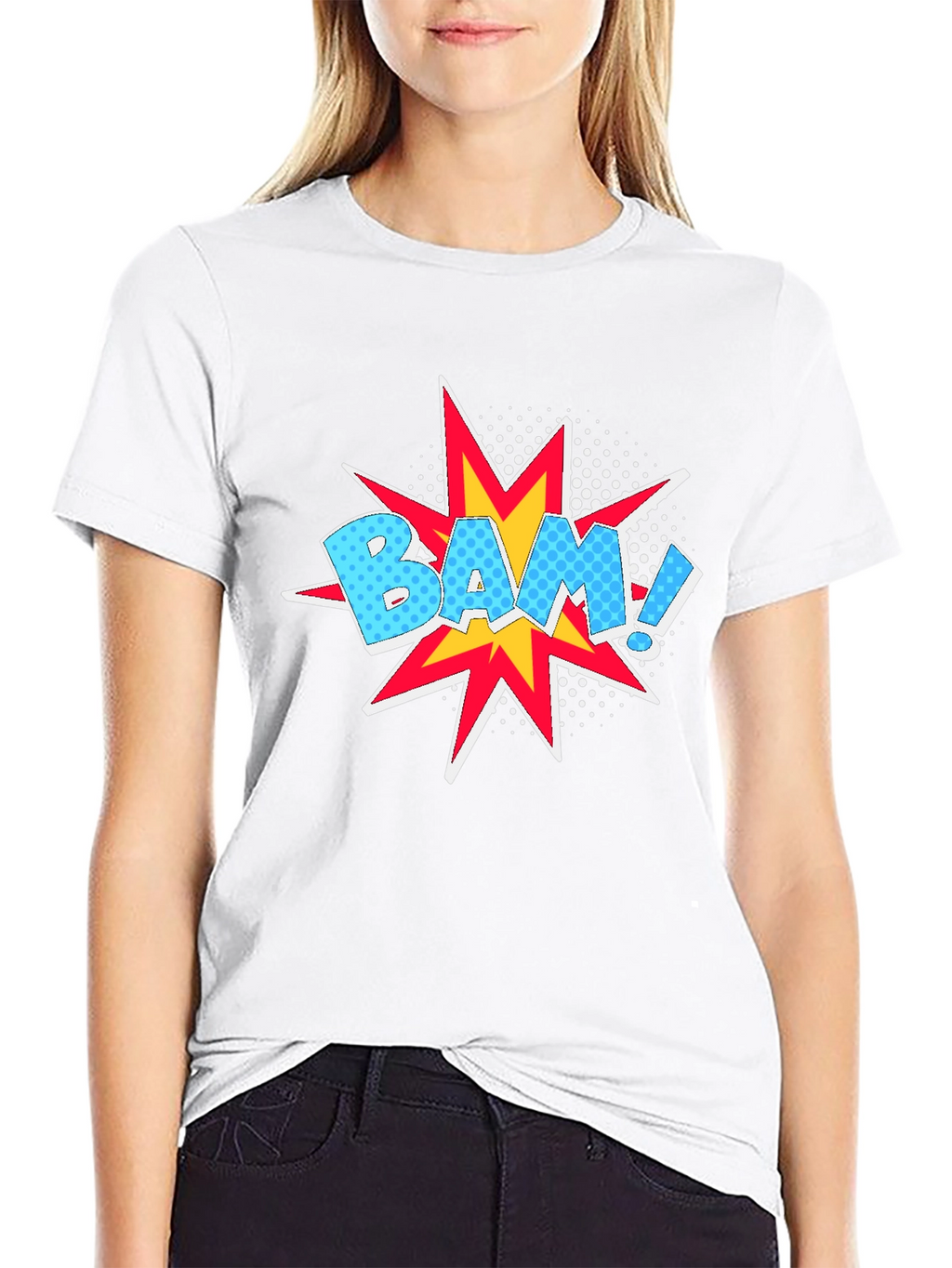 Bam! Graphic Print T-Shirt