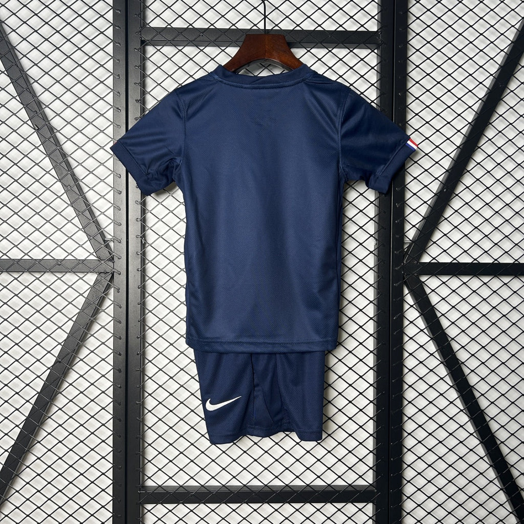 Kid's Paris Saint-Germain PSG Home Kit 2025/26