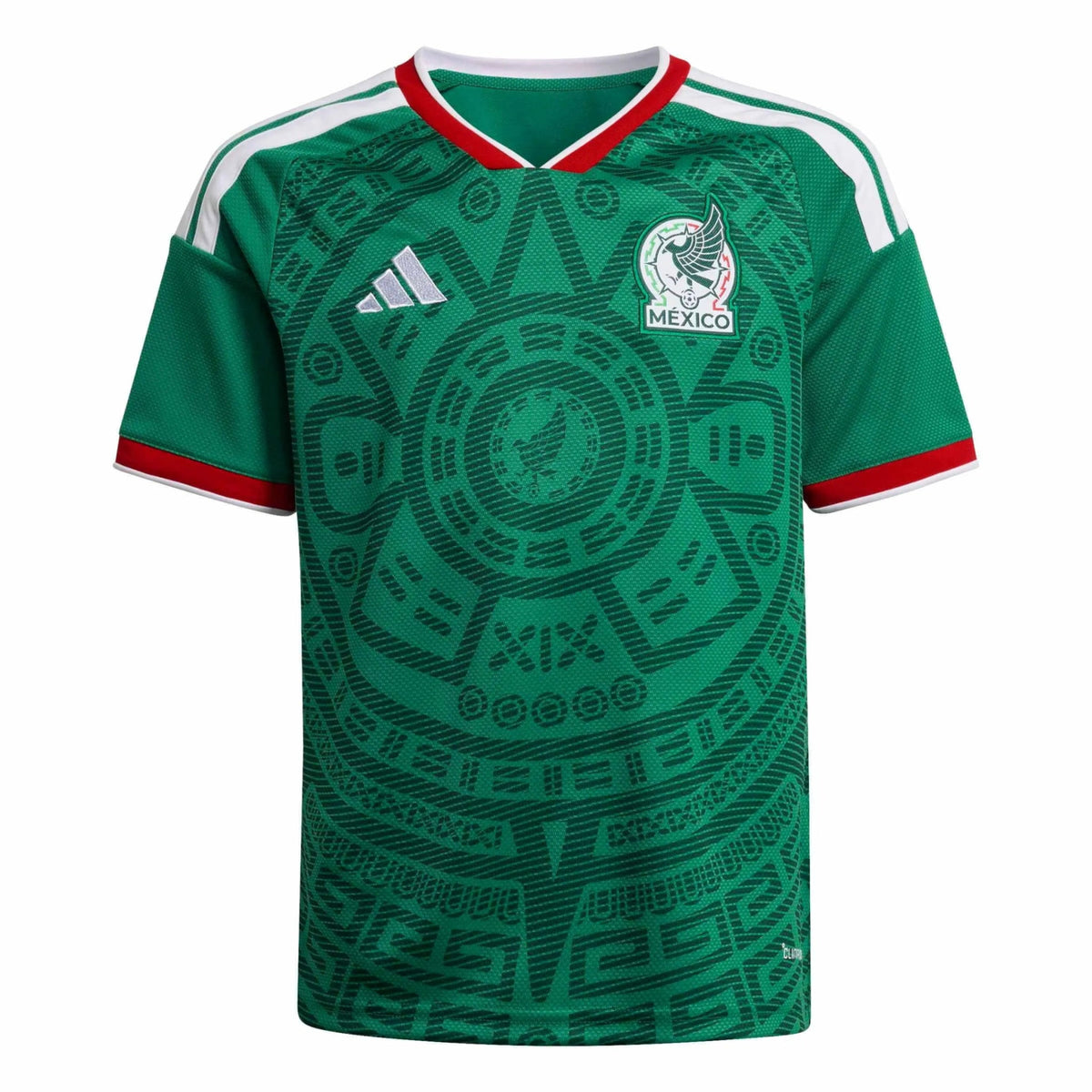 2026 Mexico Youth Stadium Home Soccer Jersey (Custom)