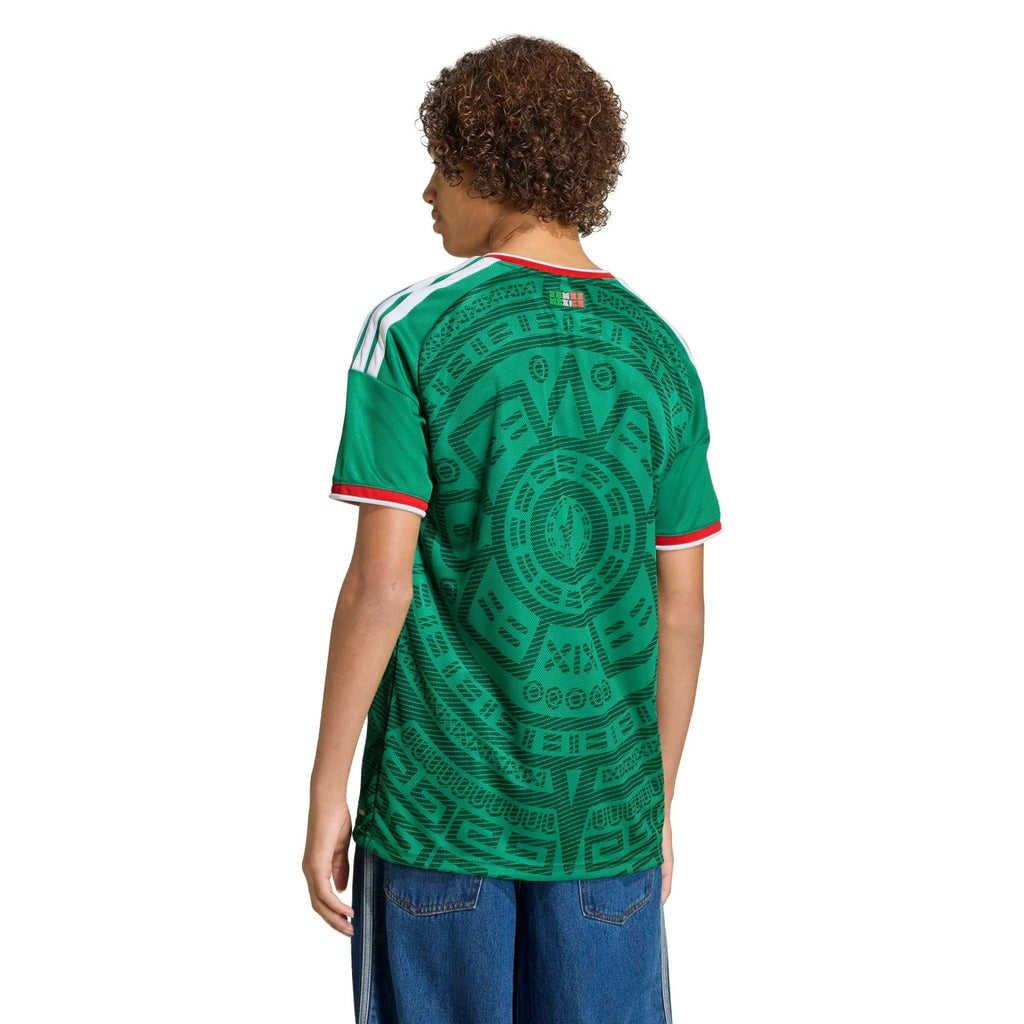 2026 Mexico Youth Stadium Home Soccer Jersey (Custom)