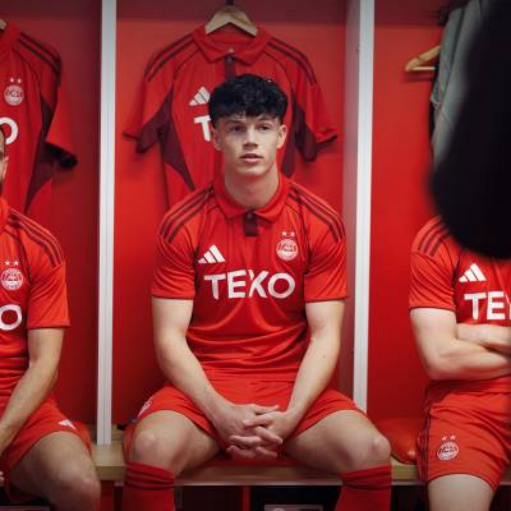 Aberdeen FC Home Jersey 2025/26