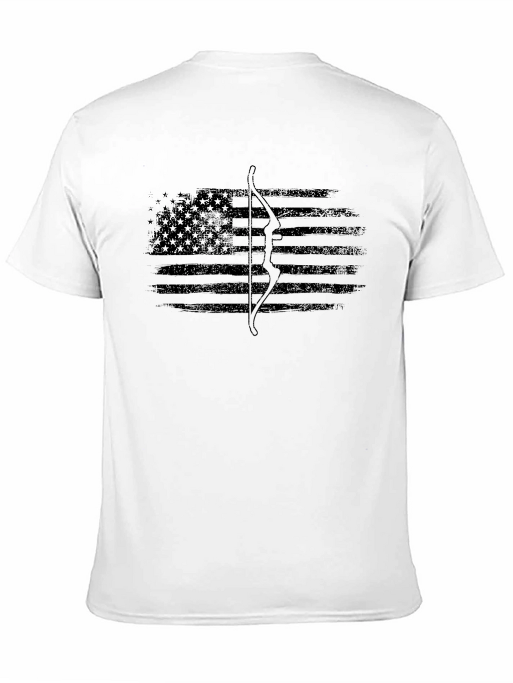 American Flag Bow Hunter Graphic Tee