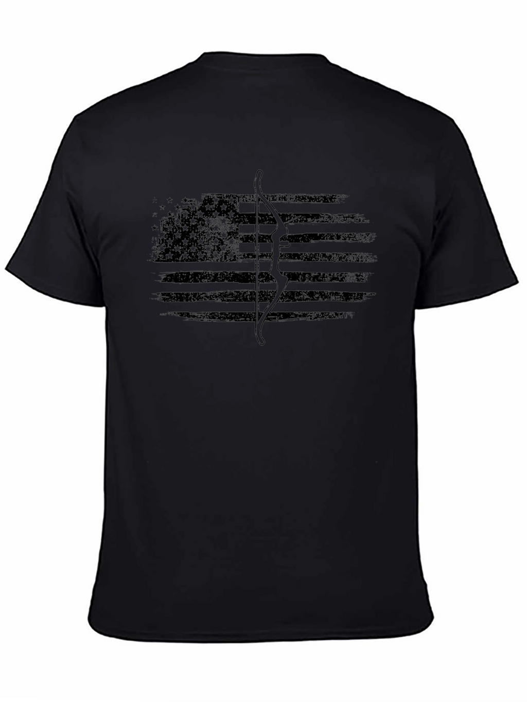 American Flag Bow Hunter Graphic Tee