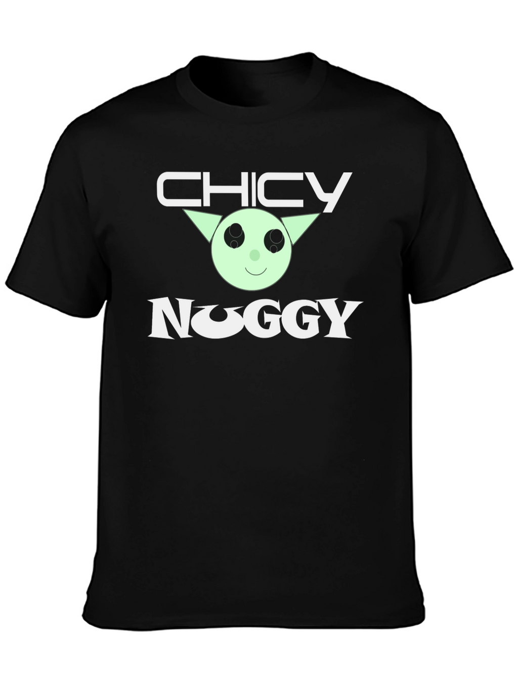Chicy Noggy Black T-Shirt